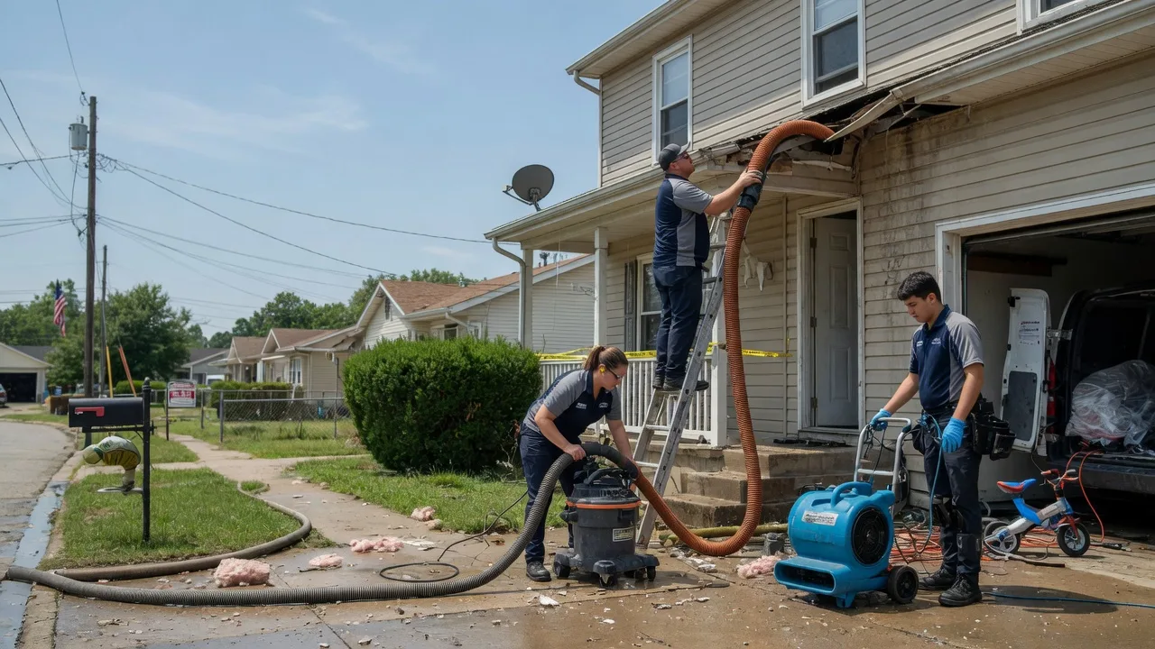 Water Damage Restoration in Borden, IN near me